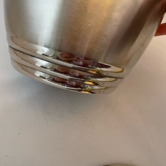 Lenox Brushed Silver Ice Bucket with Lid - Picture 14 of 14